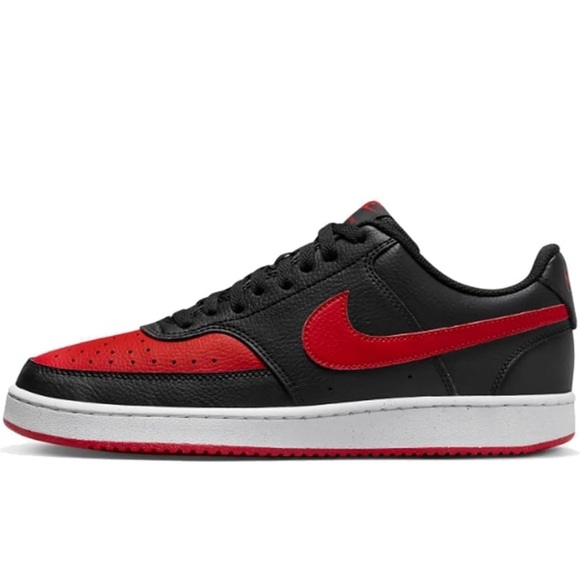 Nike Other - Men’s Nike Court Vision Low Sneakers Black and Red 11.5 New W/O Box
